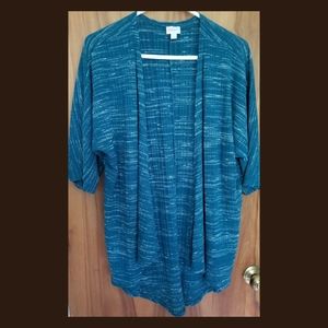 Lularoe Lindsay Small heathered teal